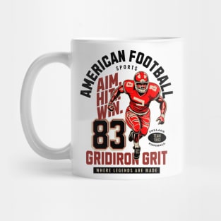 American Football Sports, Where Legends Are Made Mug